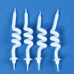 Свечи декоративные Неоновые светящиеся 8 см 4 шт 10717235