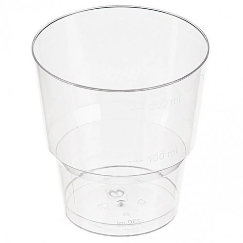 Креманка пластиковая Круг D75 H80 мм 50 шт 3490785, Crystal C 200, 1002 