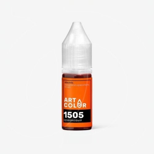 Краситель пищевой гелевый водорастворимый Art Color "Electric 1505 Оранжевый" 10 мл 1505