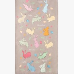 Полотенце кухонное Хлопок "Зайки" 4778283