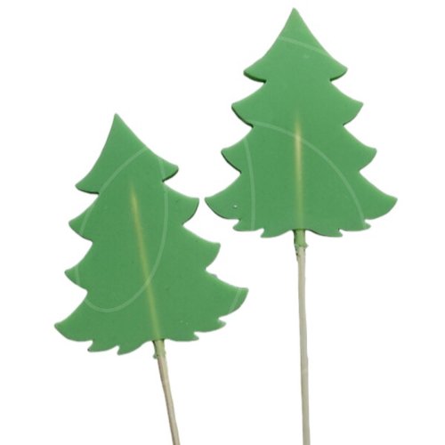 Молд силиконовый для леденцов "Ёлочки" 1235