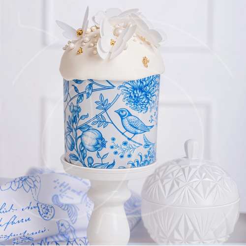 Вафельные бабочки Белые 10 шт tp100553	