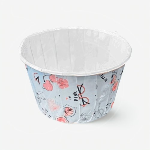 Капсула бумажная с ламинацией "Розовые очки" D50 H40 1 шт Б-91		